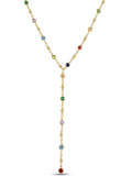 Collier Cravate Arc-en-Ciel