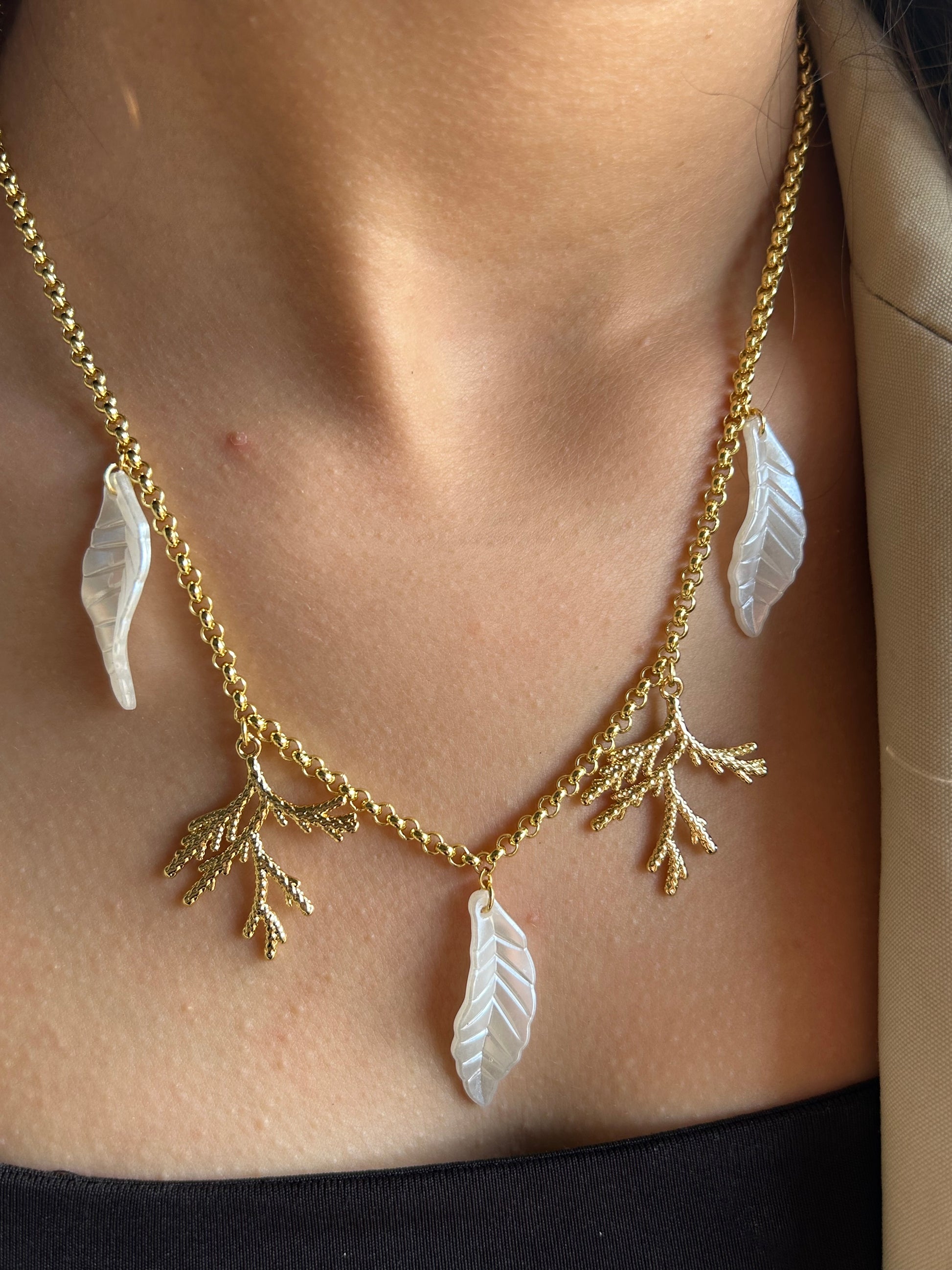 Lunar Leaf Set - Ym Jewels