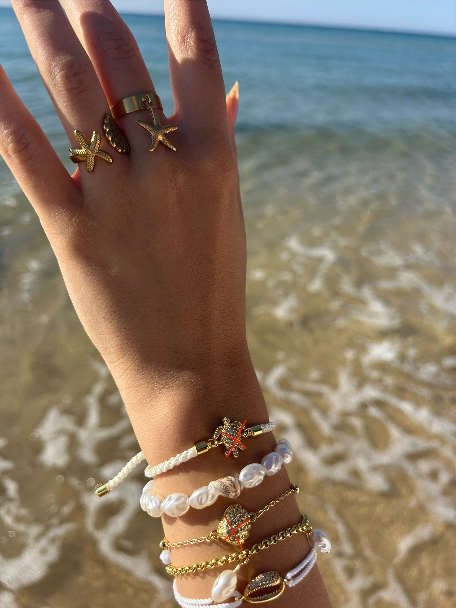 set bracelets SHELL