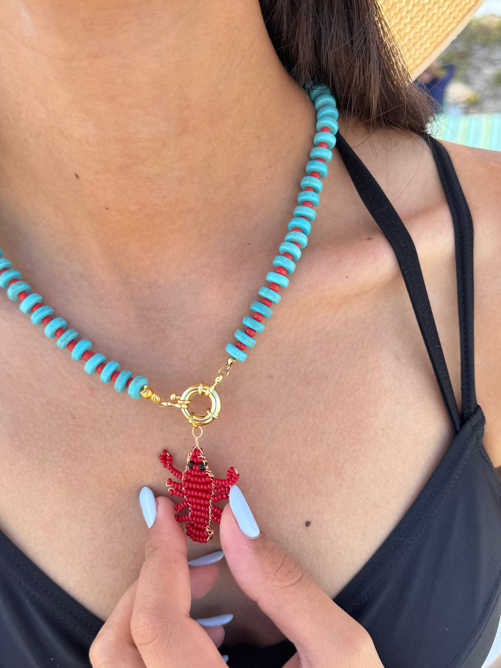 Collier Blue Lobster