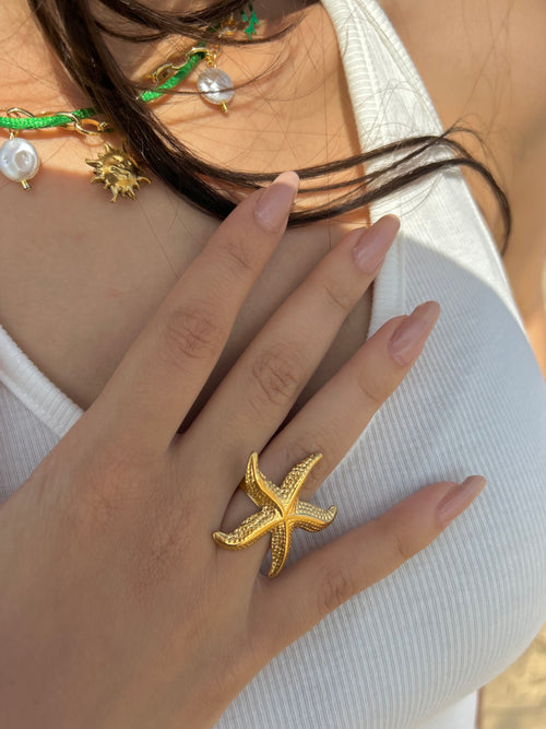Bague étoile