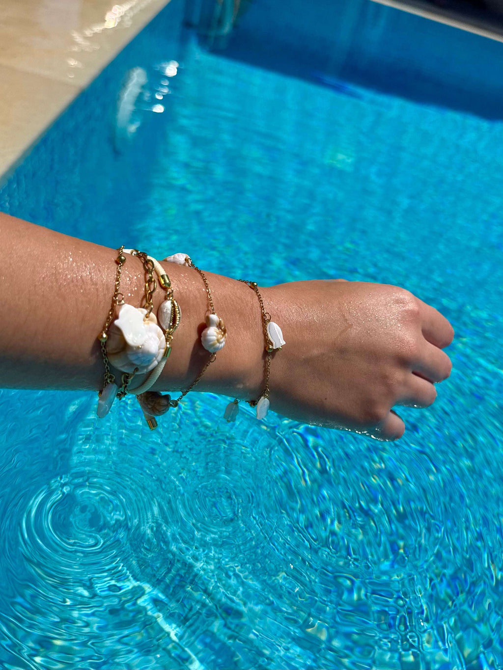 Set Bracelets Coquillages Naturels