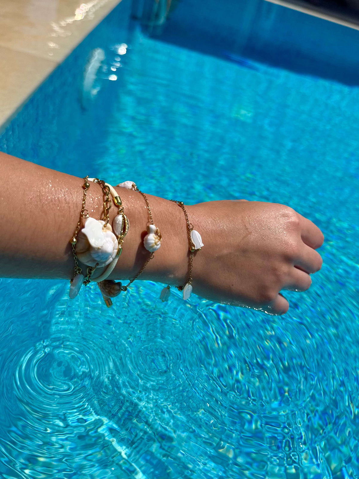 Set Bracelets Coquillages Naturels