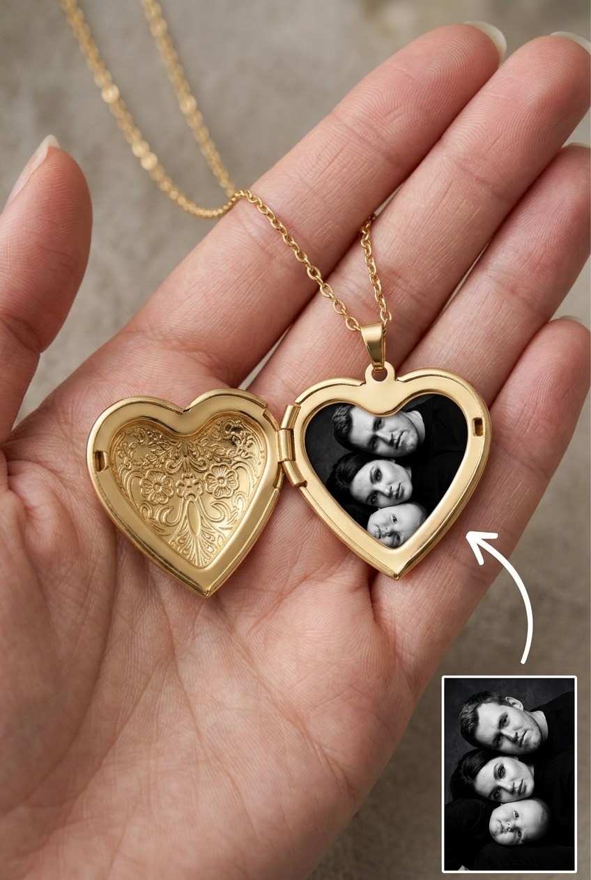 Collier coeur Baroque Souvenir