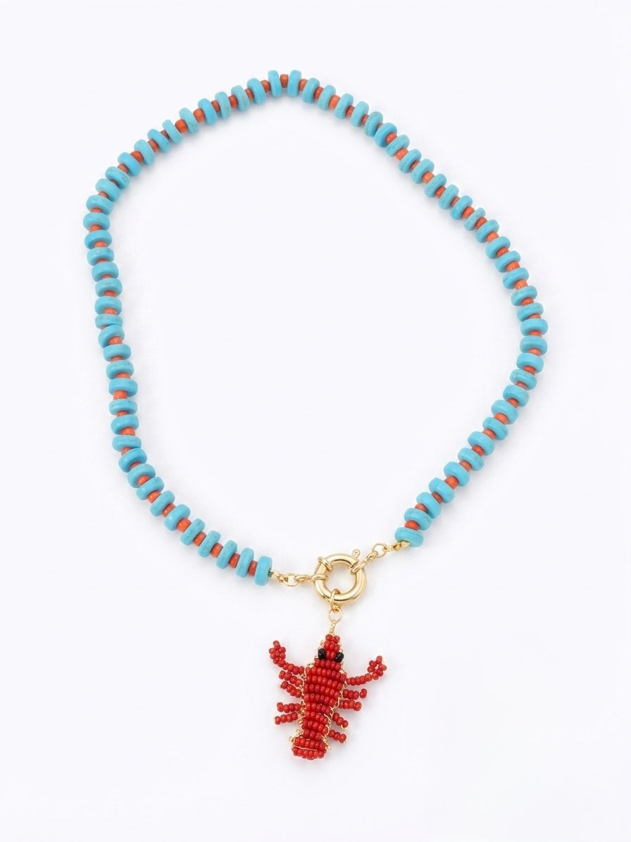 Collier Blue Lobster