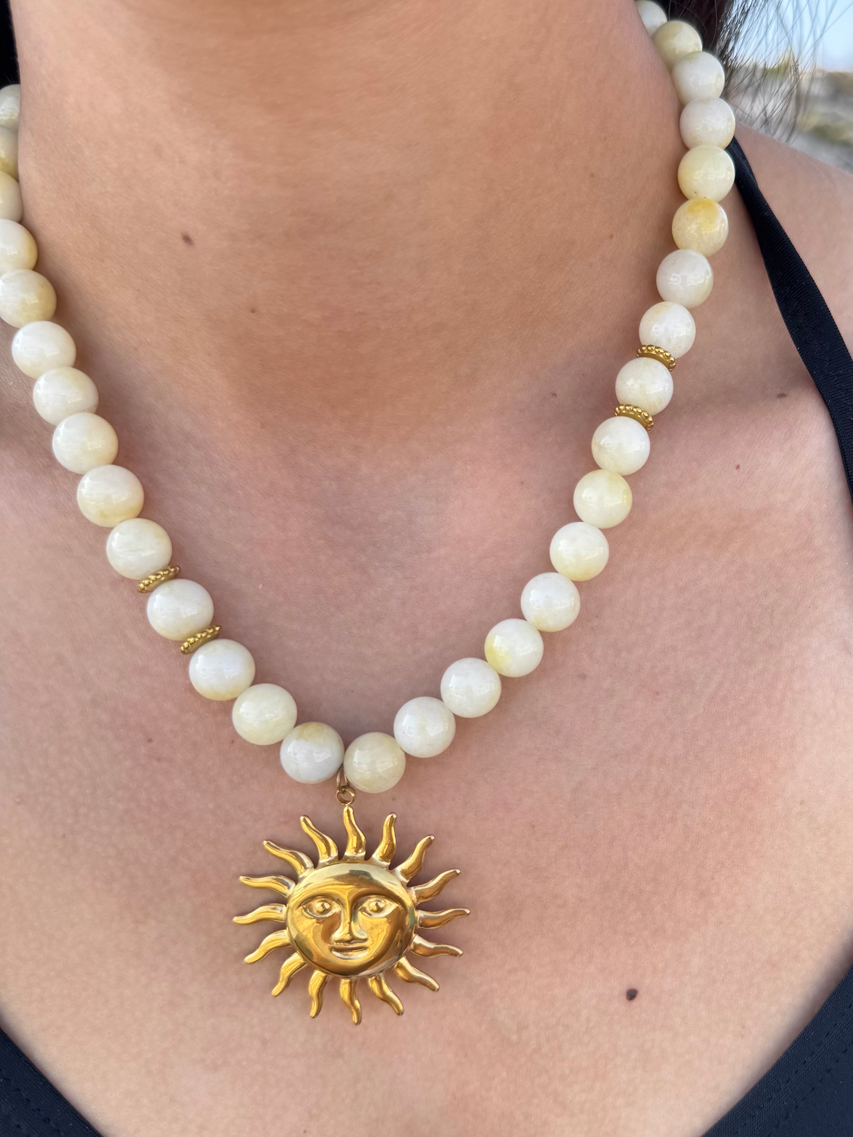 Collier Soleil Ivoire