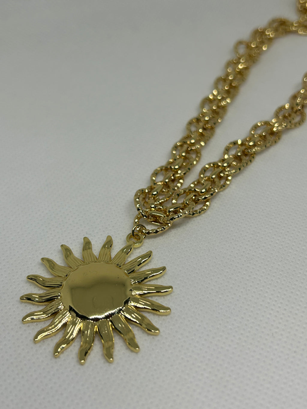 Collier golden chunky - Ym Jewels