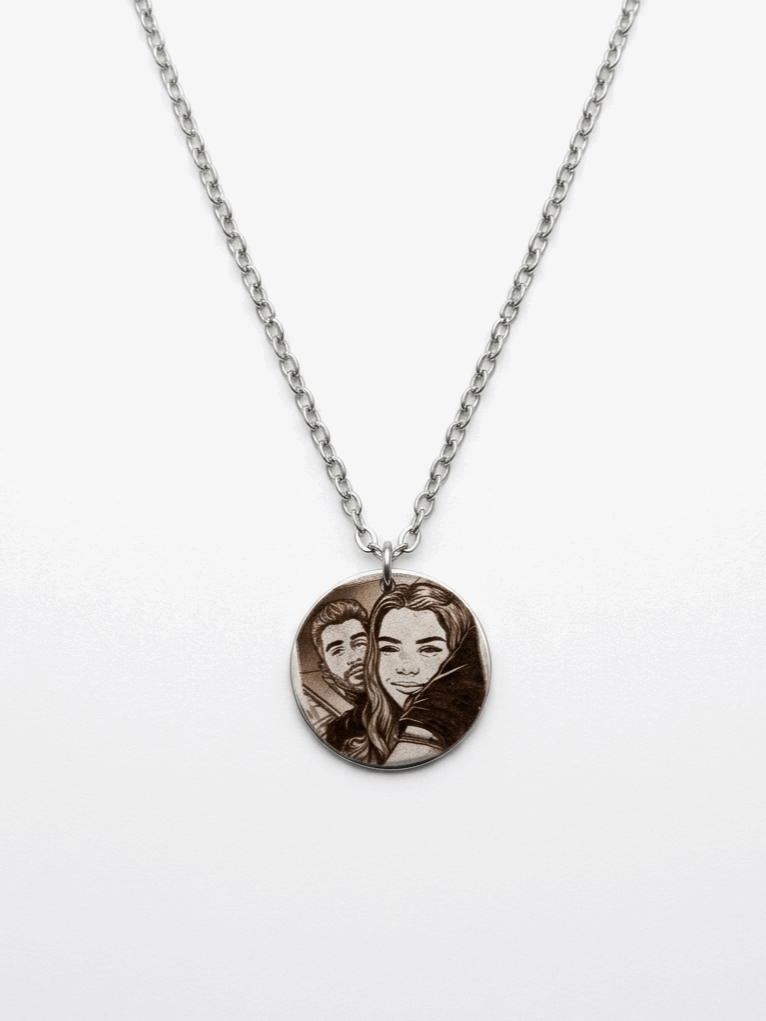 collier Gravure Intime