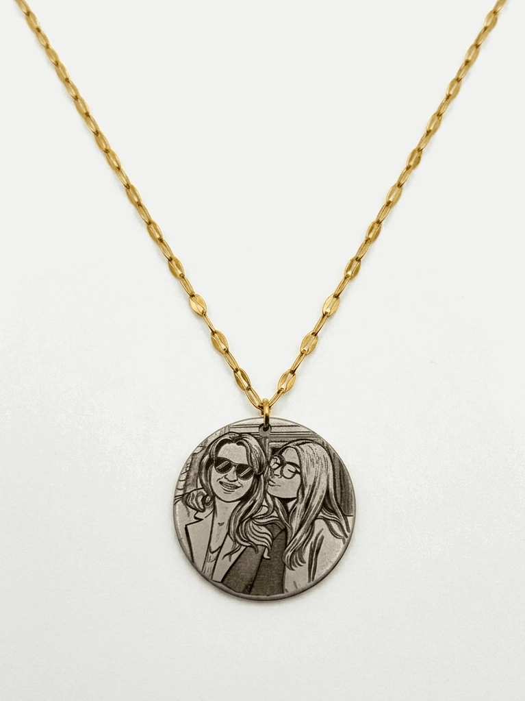 Collier Éternité Gravée