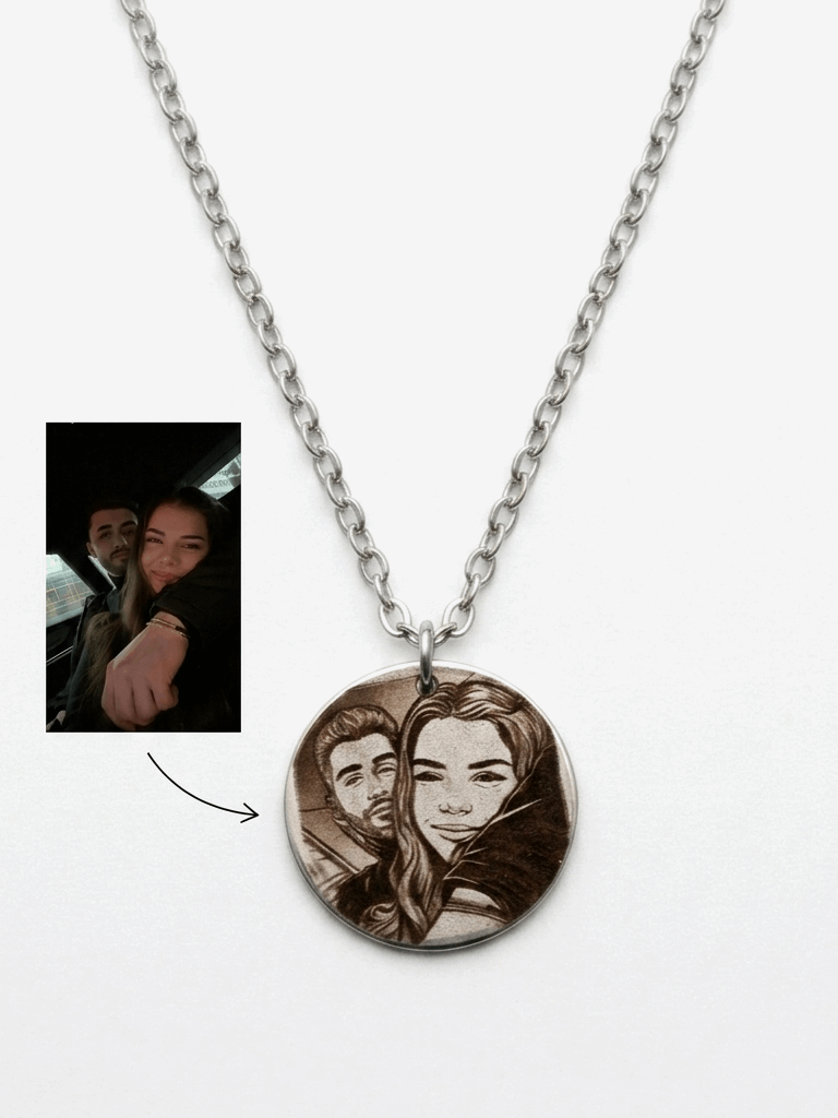 collier Gravure Intime