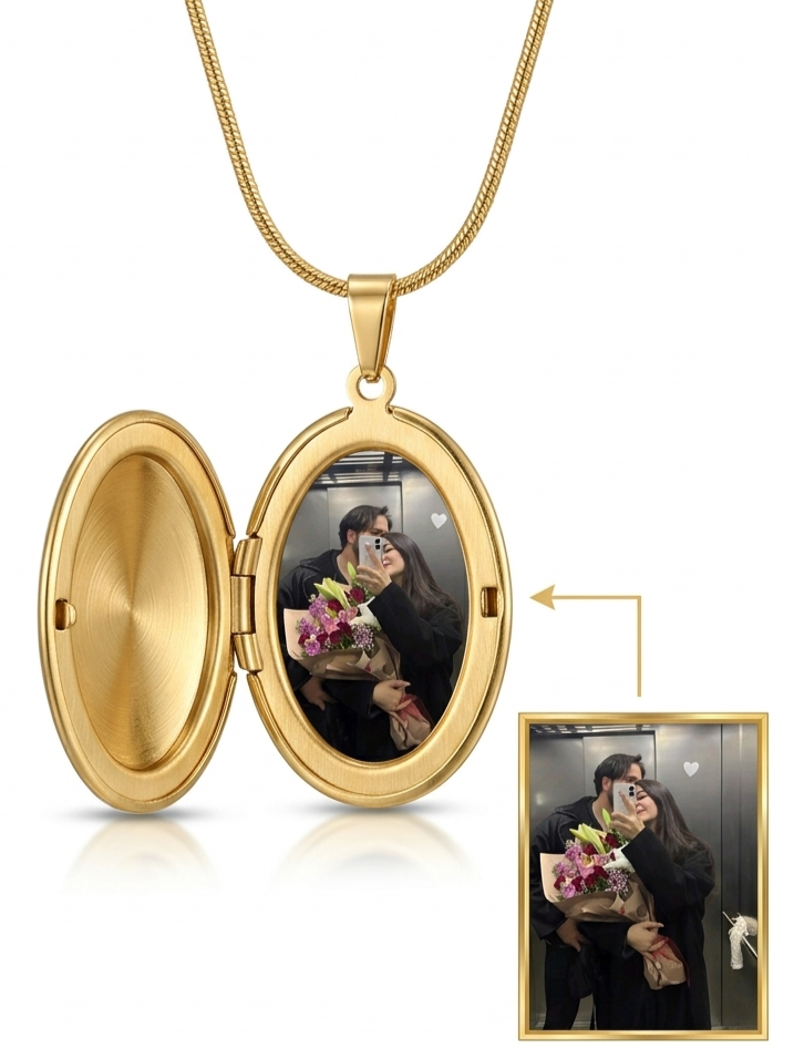 Collier Ovale Coquillage Perlé