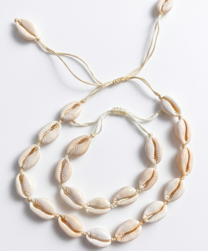 Collier et Bracelet Coquillage