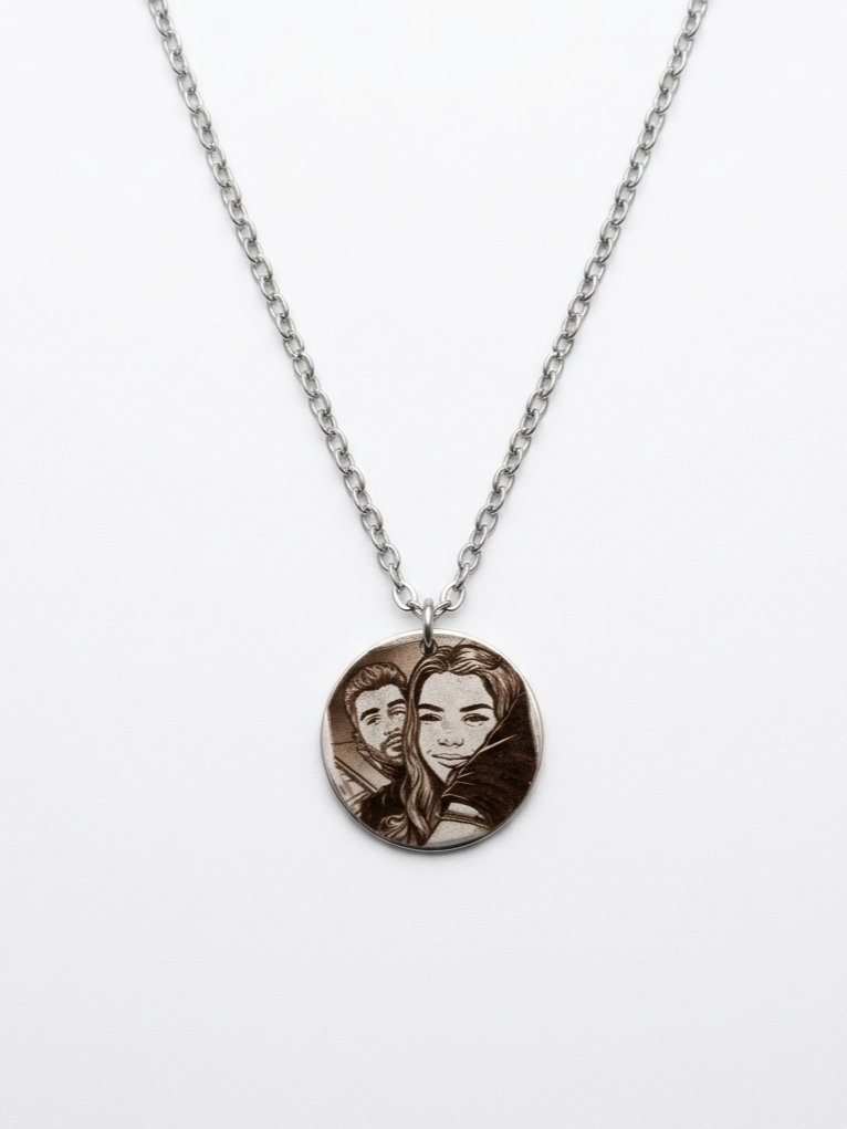 collier Gravure Intime