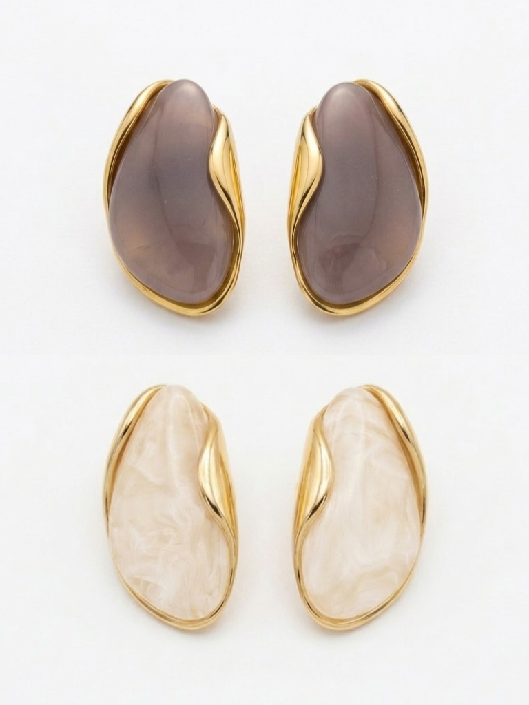 boucles d'oreilles Marble Glow