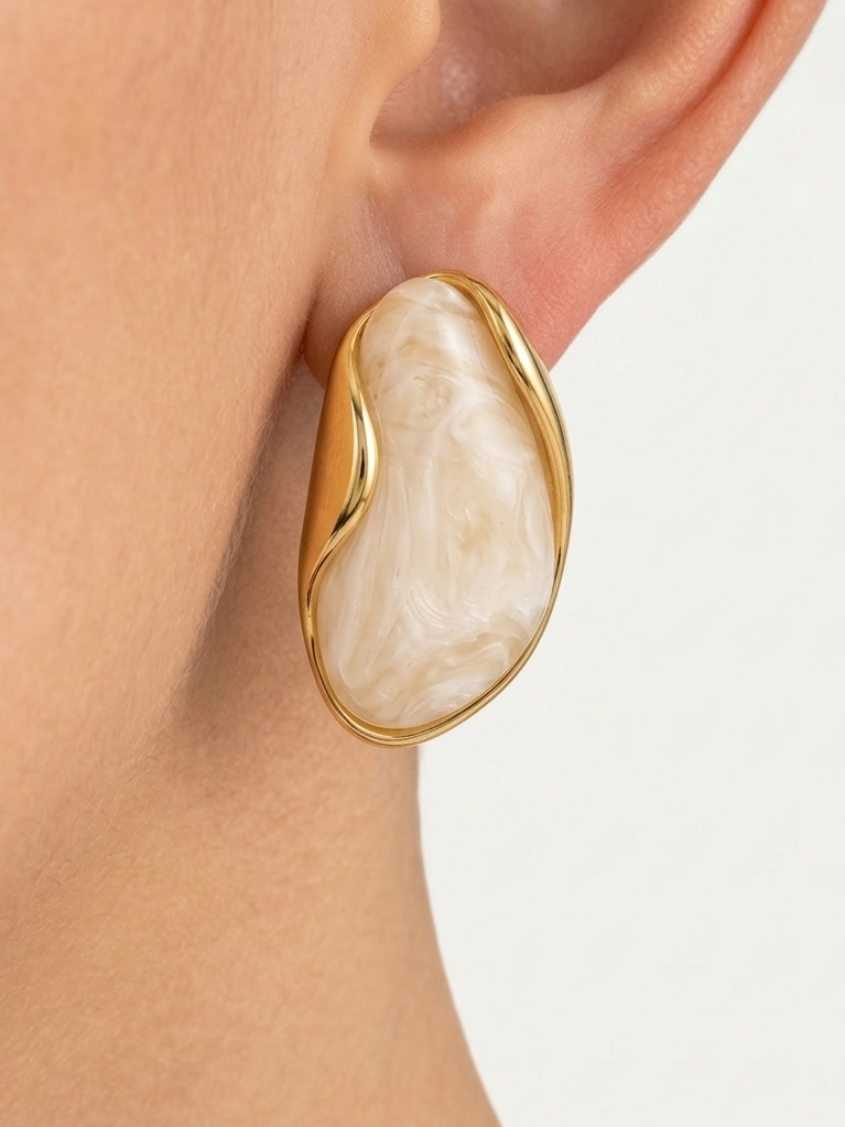 boucles d'oreilles Marble Glow