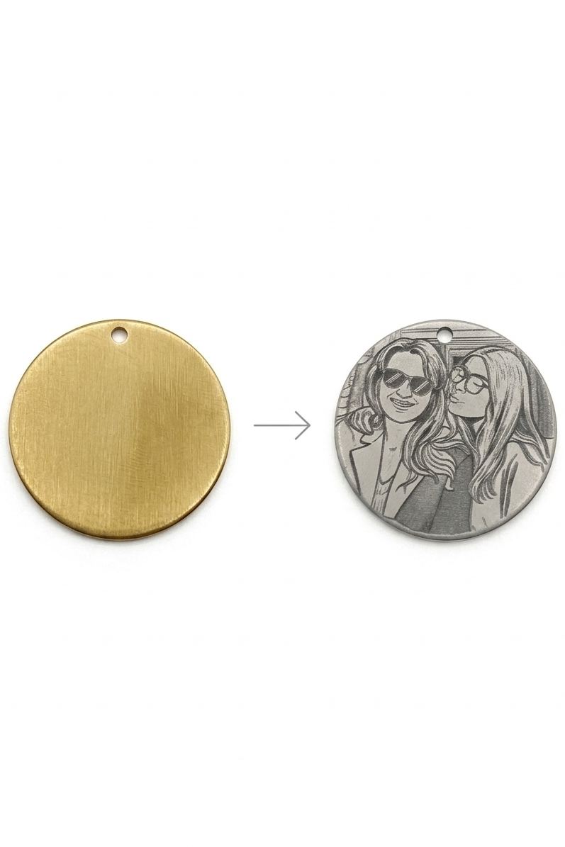 Collier Éternité Gravée