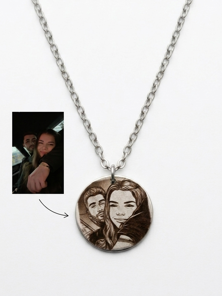 collier Gravure Intime