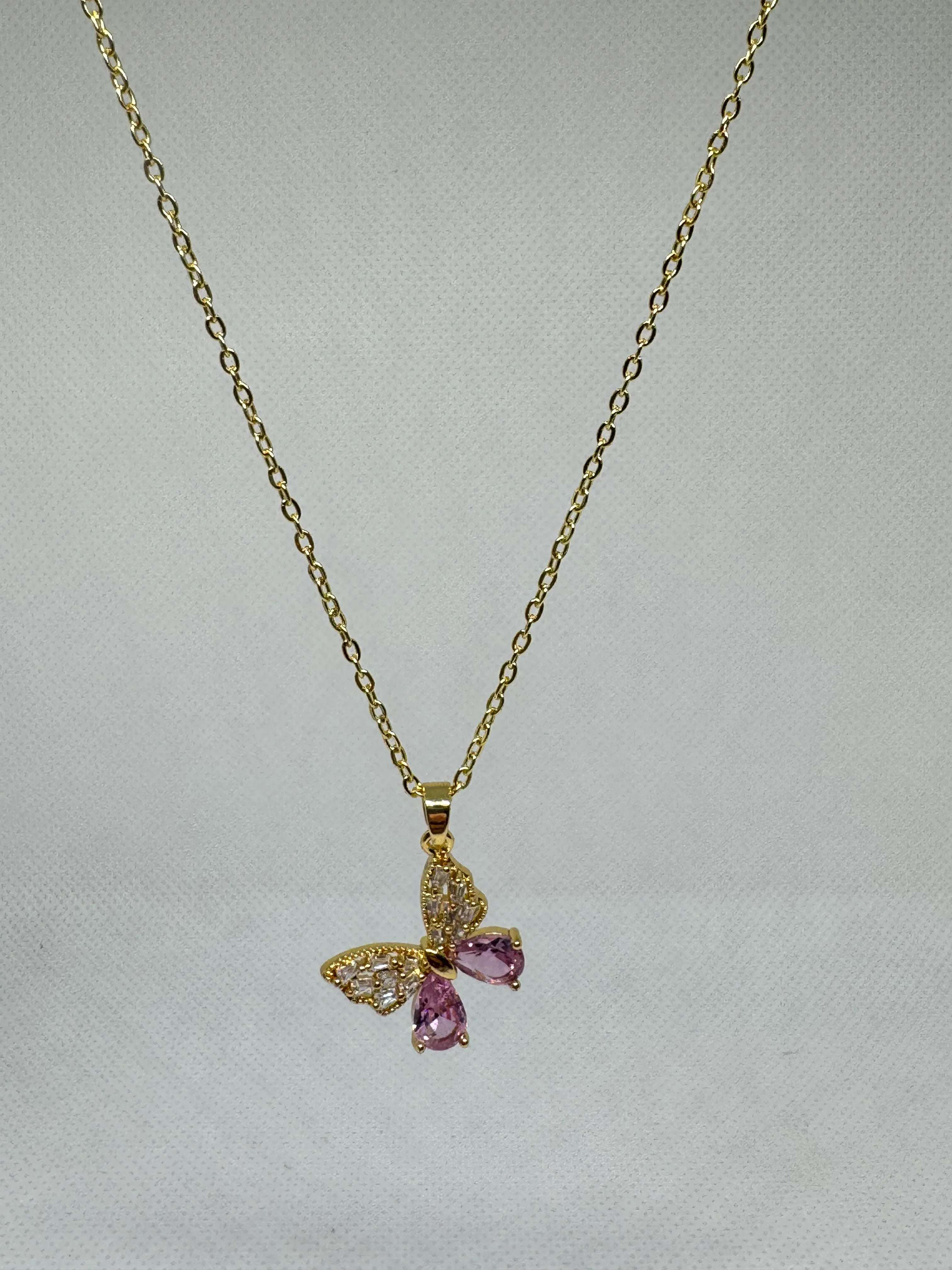 Collier Papillon Doré - Ym Jewels