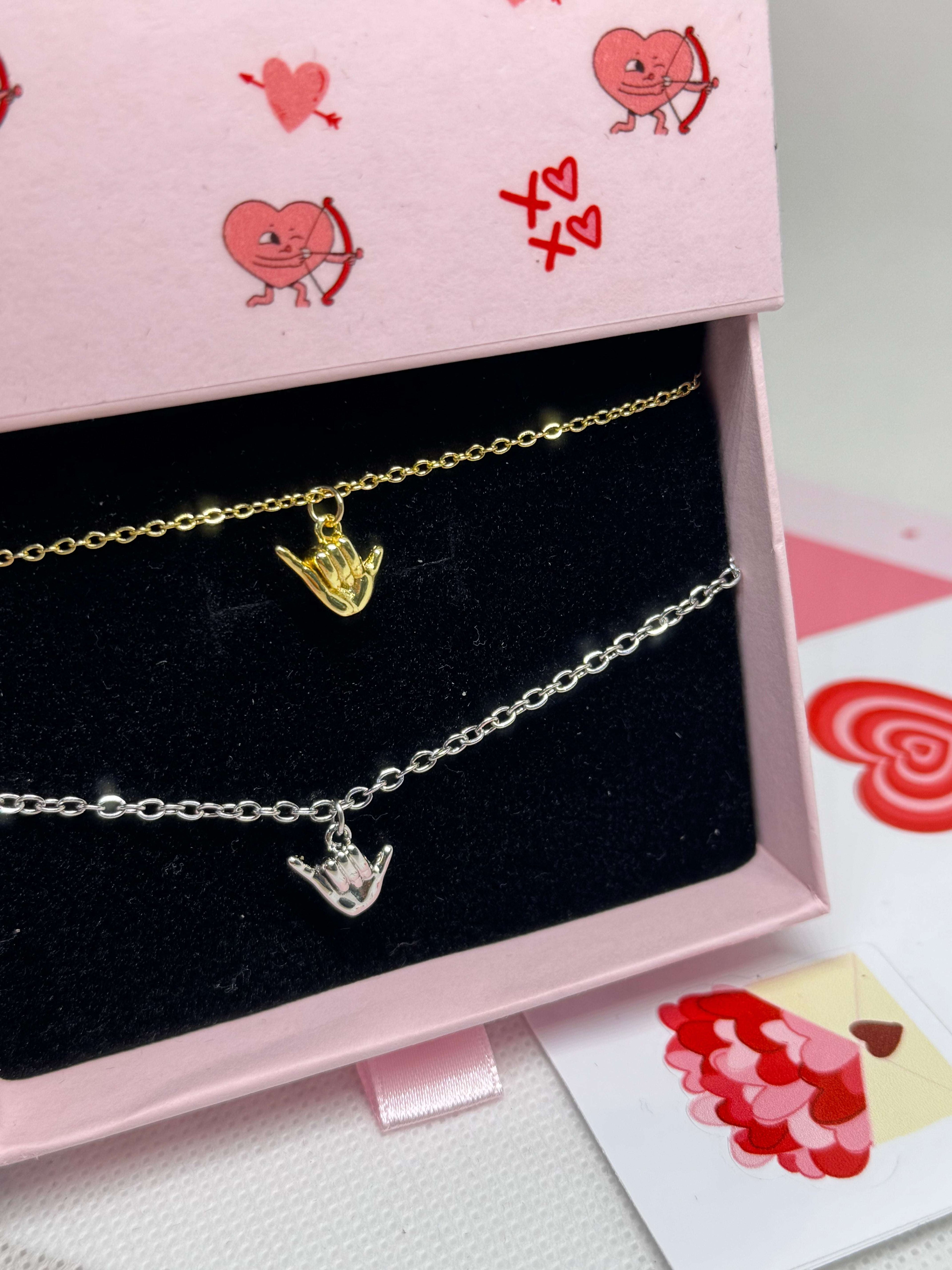 Collier Duo de Mains de l'Amour
