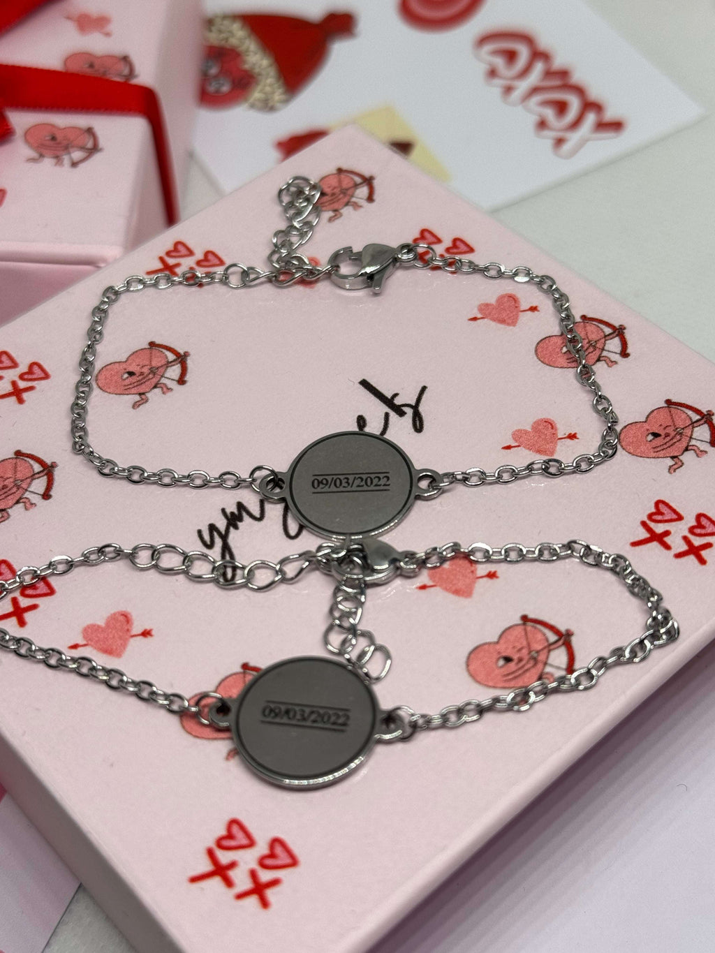 bracelets matching - بالخط العربي