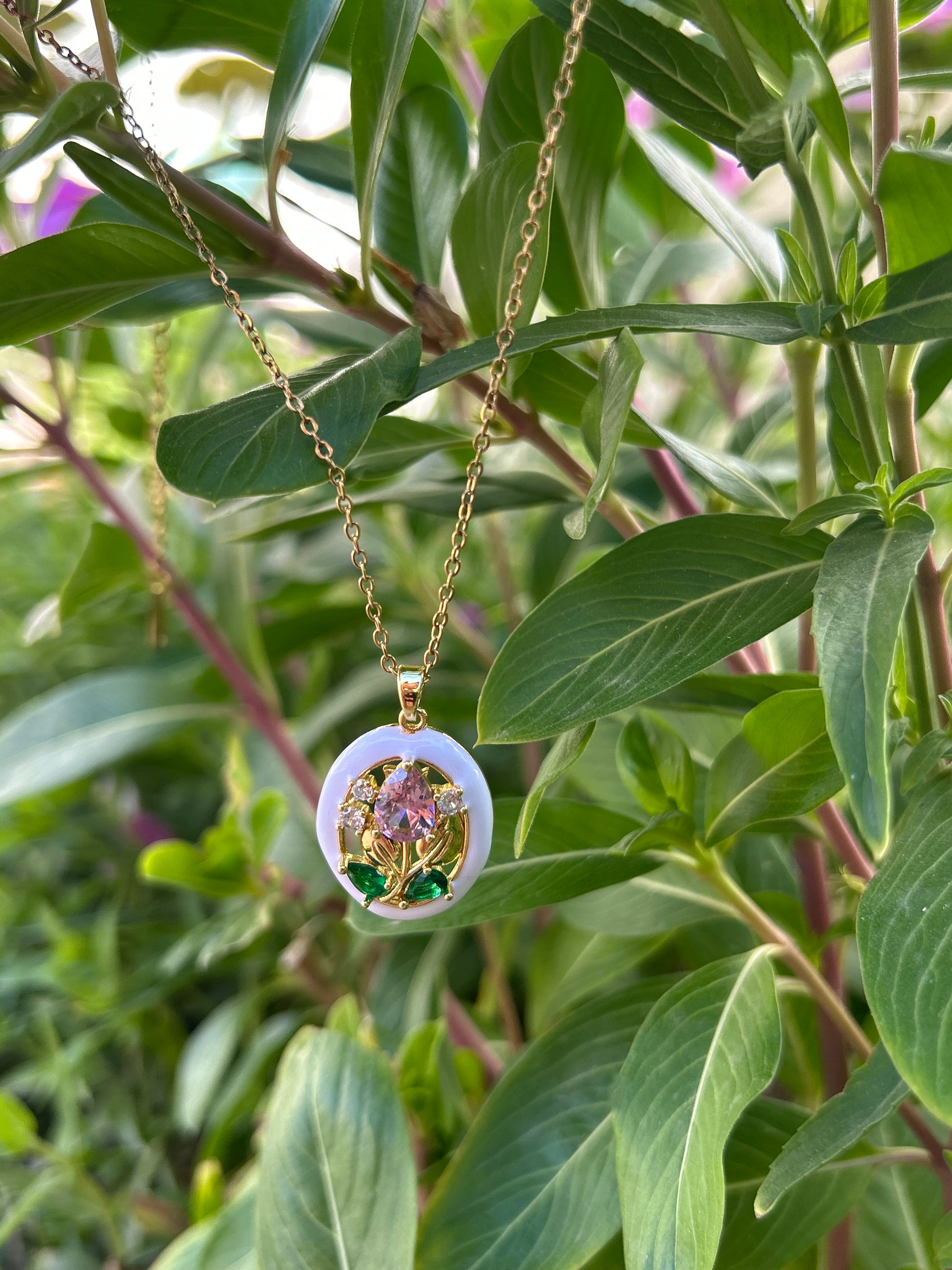 Collier fleur