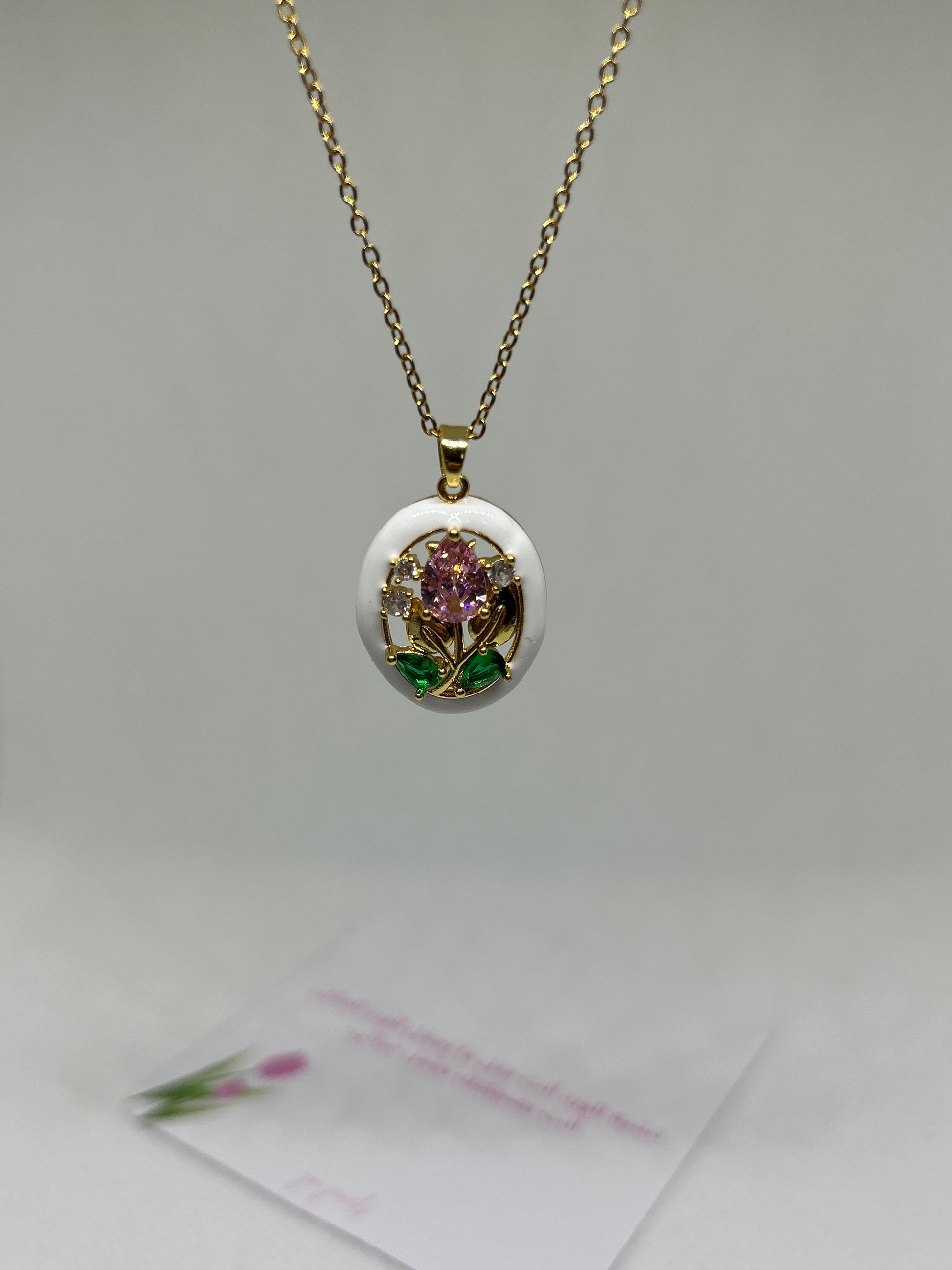 Collier fleur