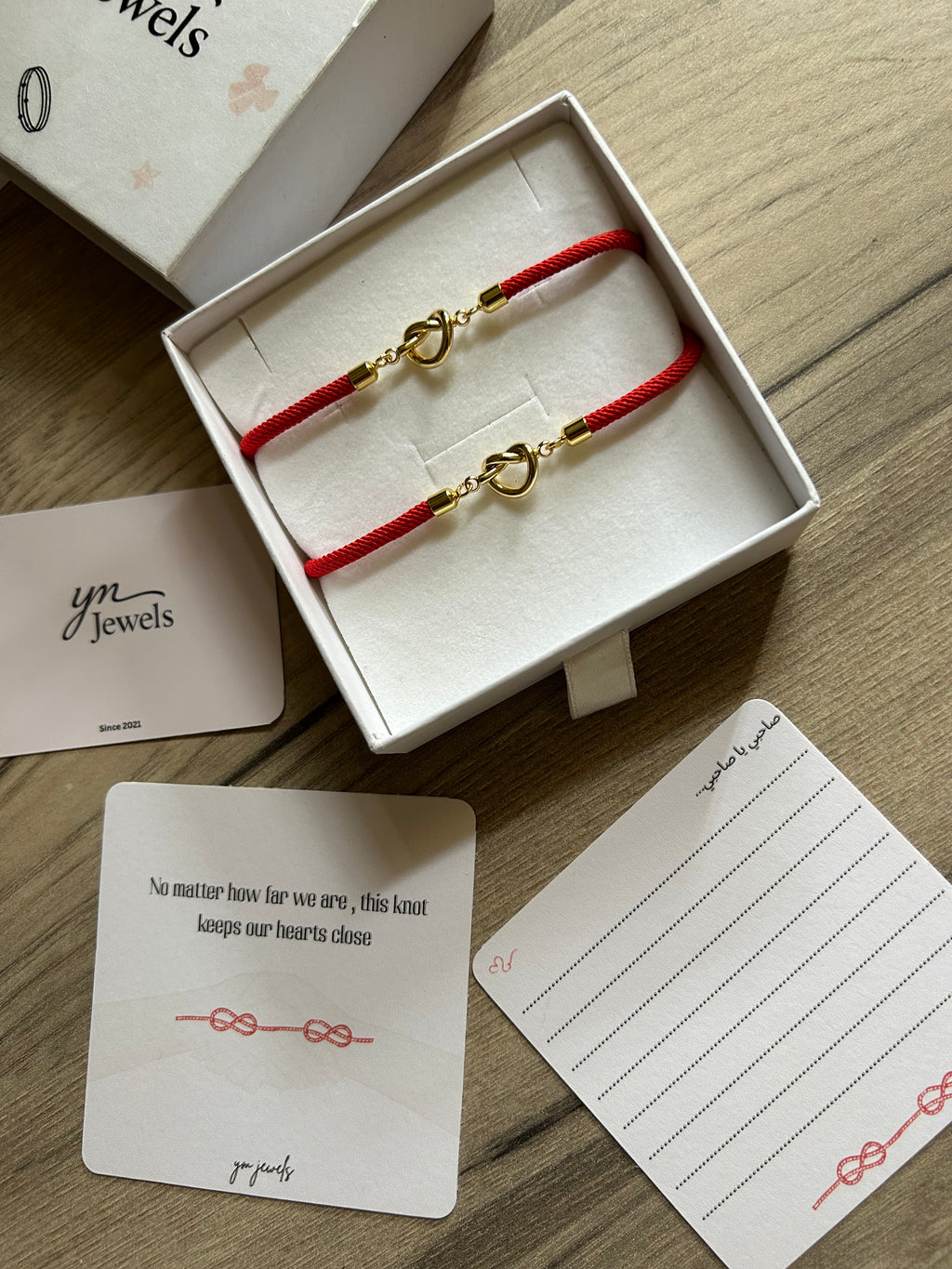 Deux Bracelets “Lien d’Amour” - Ym Jewels