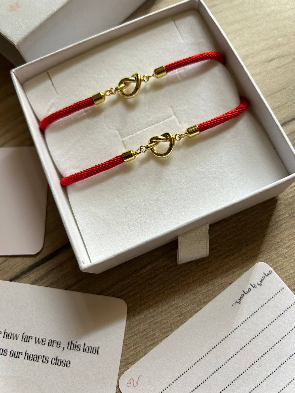 Deux Bracelets “Lien d’Amour” - Ym Jewels