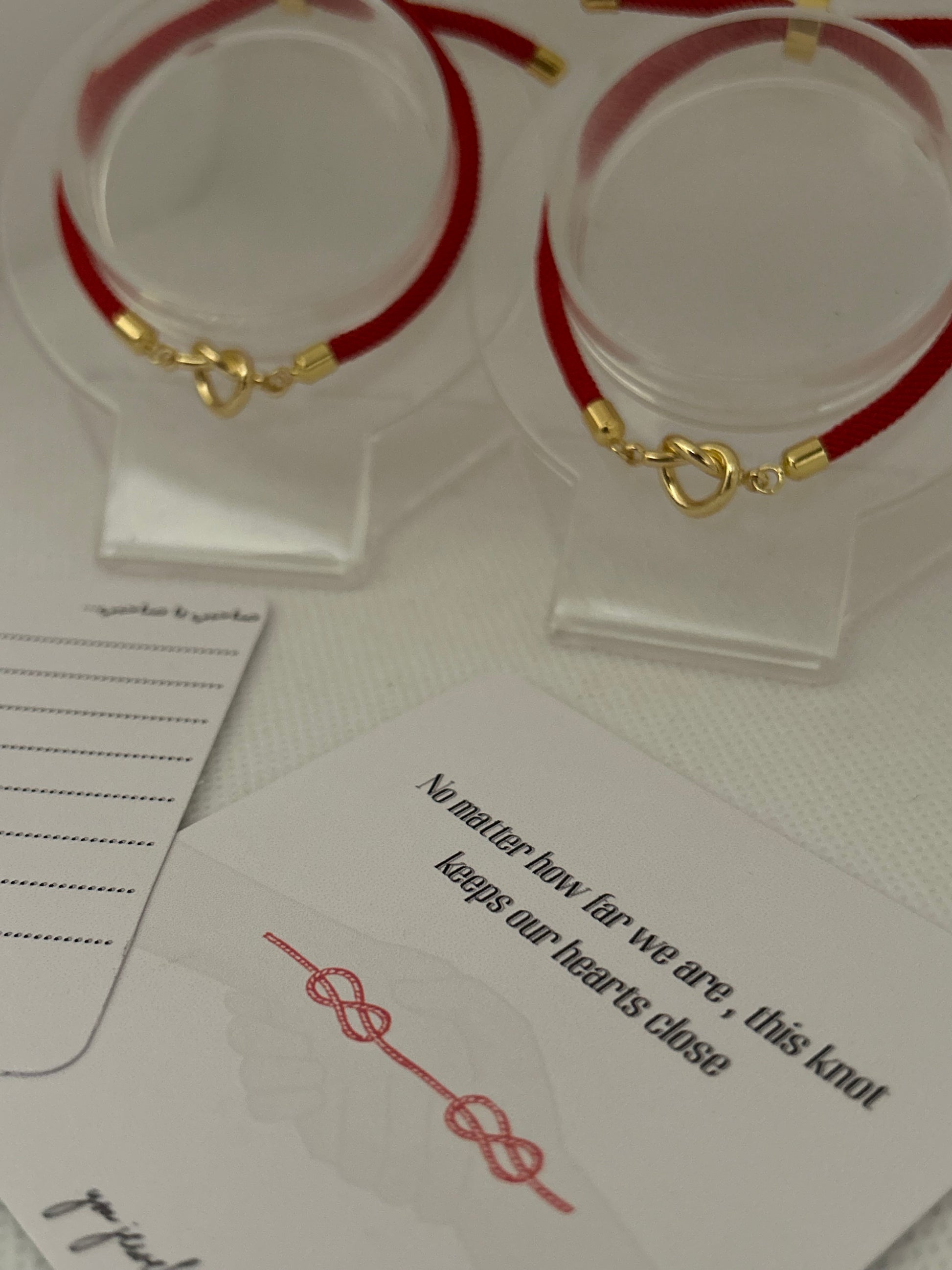 Deux Bracelets “Lien d’Amour” - Ym Jewels