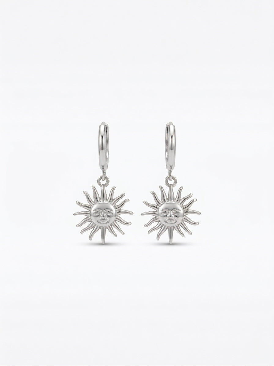 Boucles d'Oreilles Soleil Astral