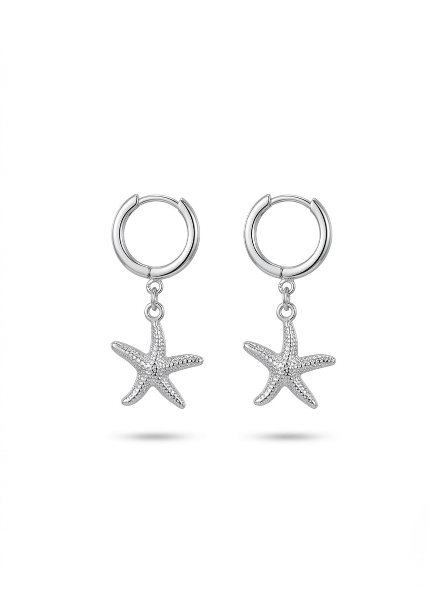 Boucles d'Oreilles Étoile de Mer