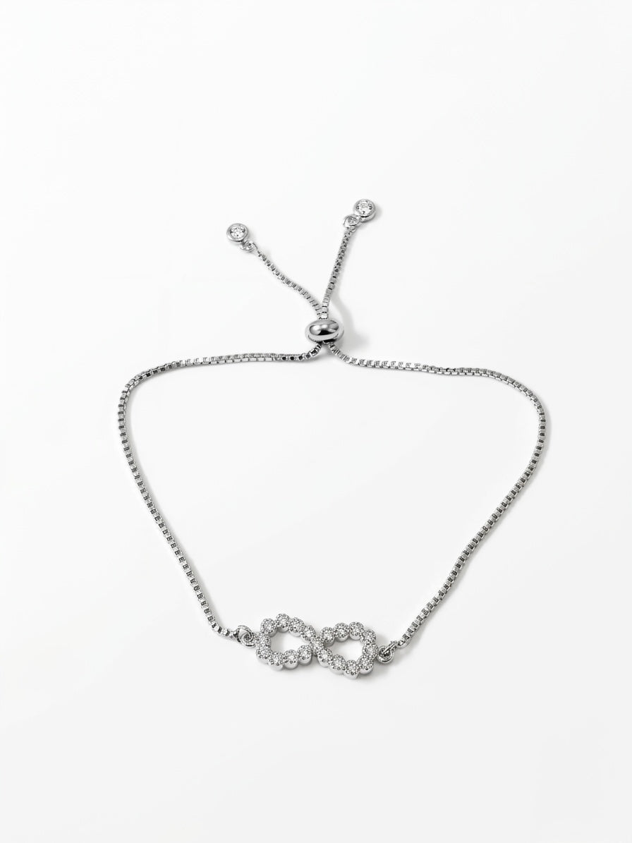 Bracelet Infini Scintillant