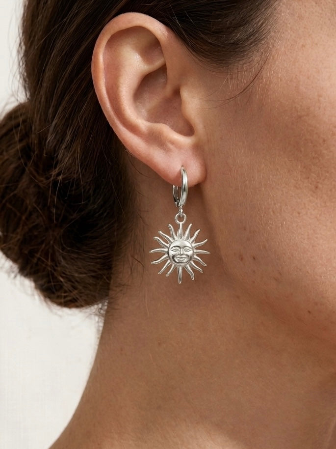 Boucles d'Oreilles Soleil Astral