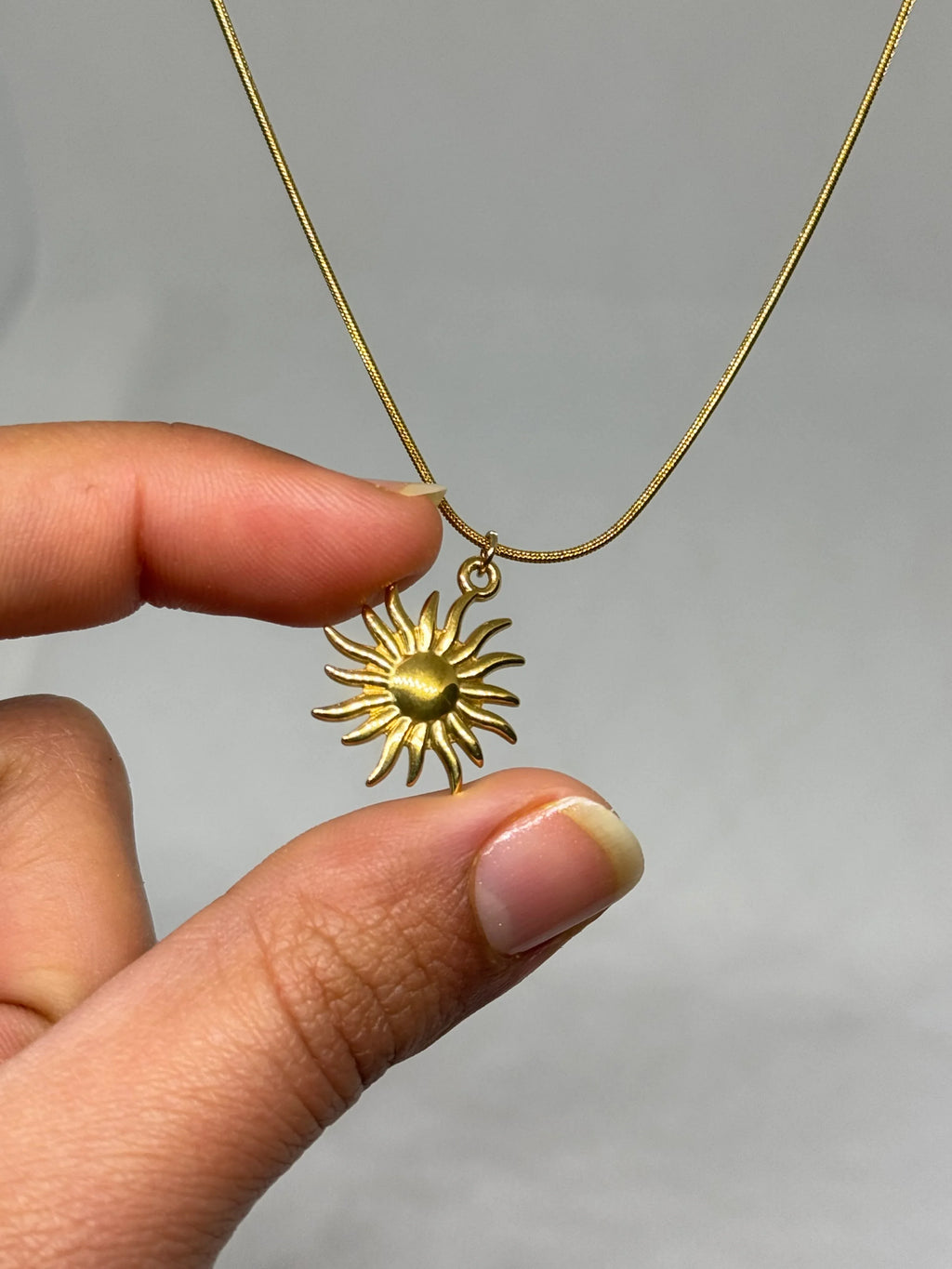 Collier Soleil Doré - Ym Jewels