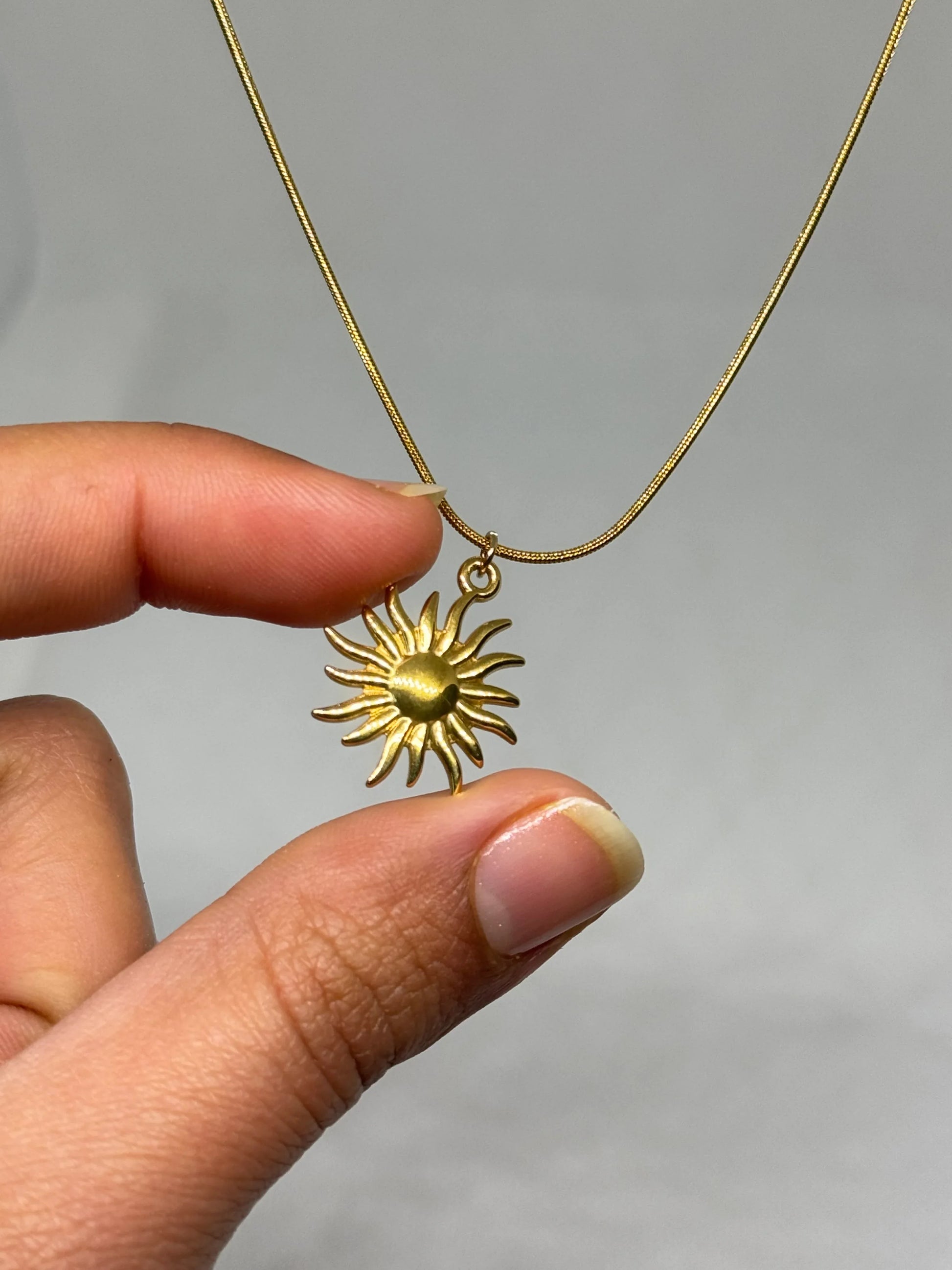 Collier Soleil Doré - Ym Jewels