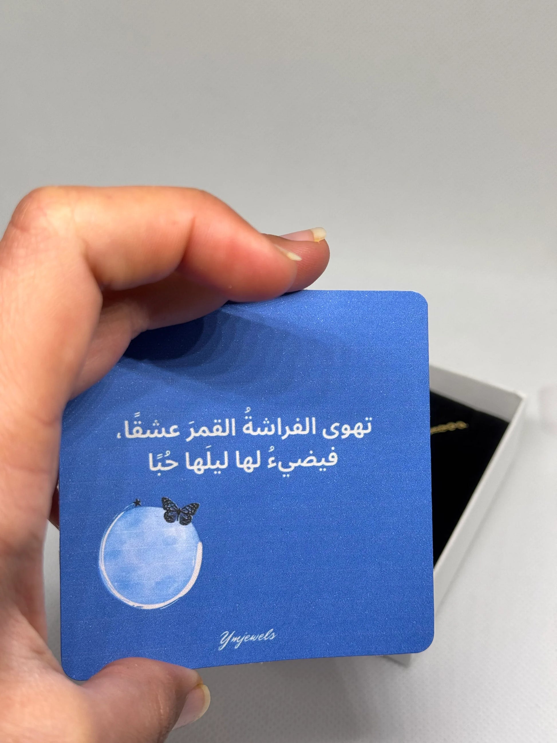 Collier Nœud Bleu Éclat - Ym Jewels