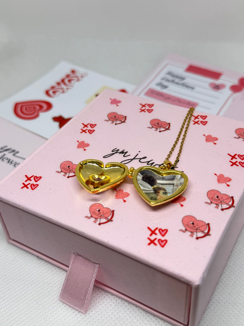 Collier Cœur Photo Personnalisé