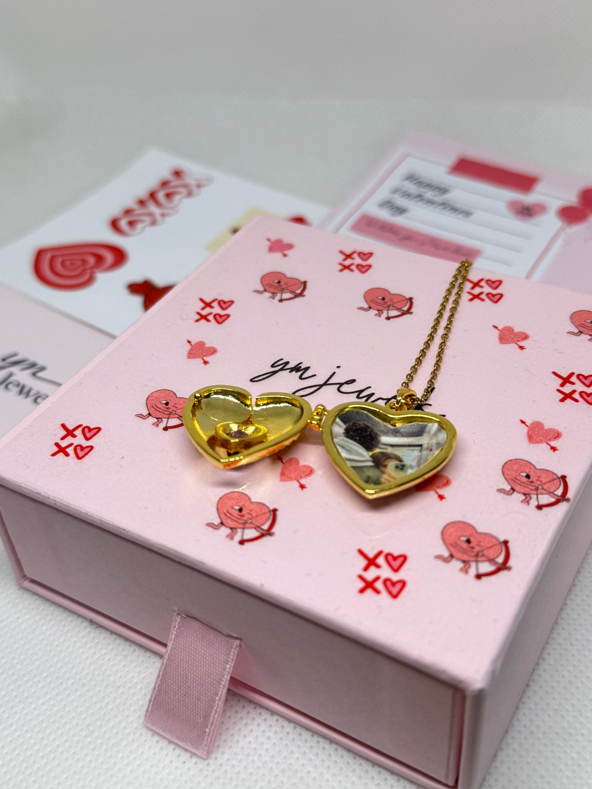 Collier Cœur Photo Personnalisé