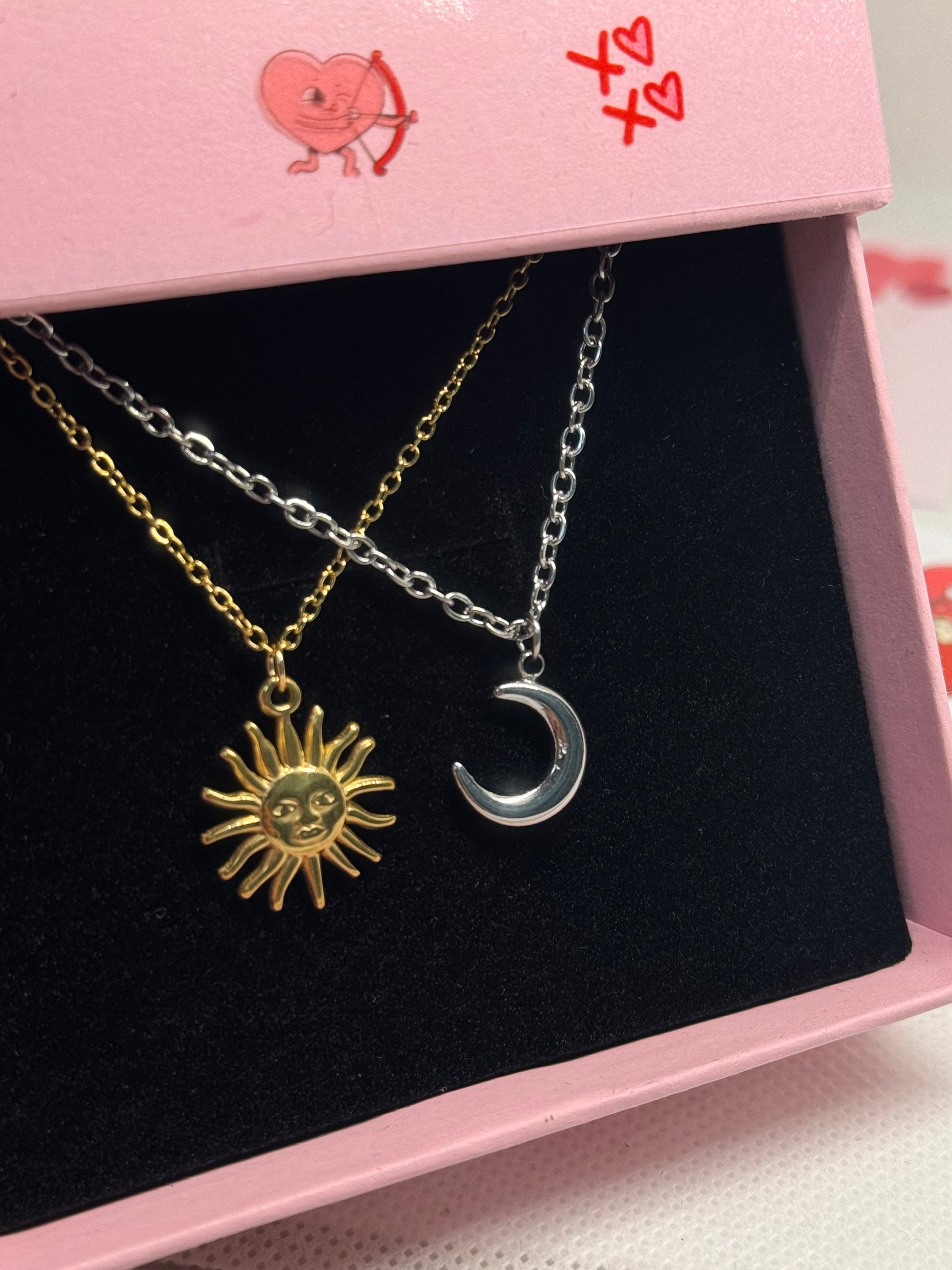 Collier Soleil & Lune