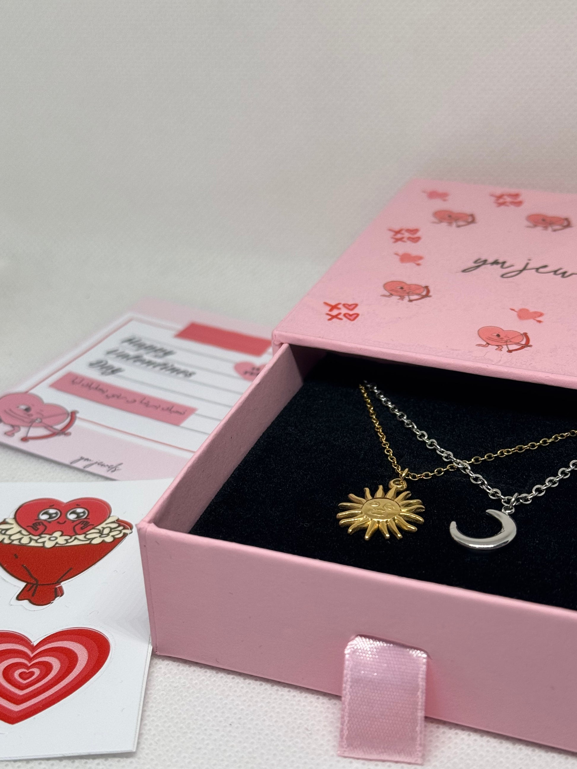 Collier Soleil & Lune