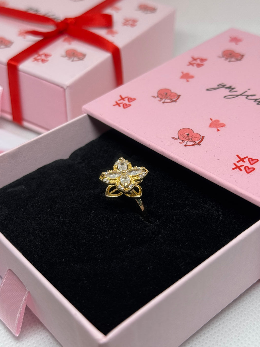 Bague Fleur Éternelle