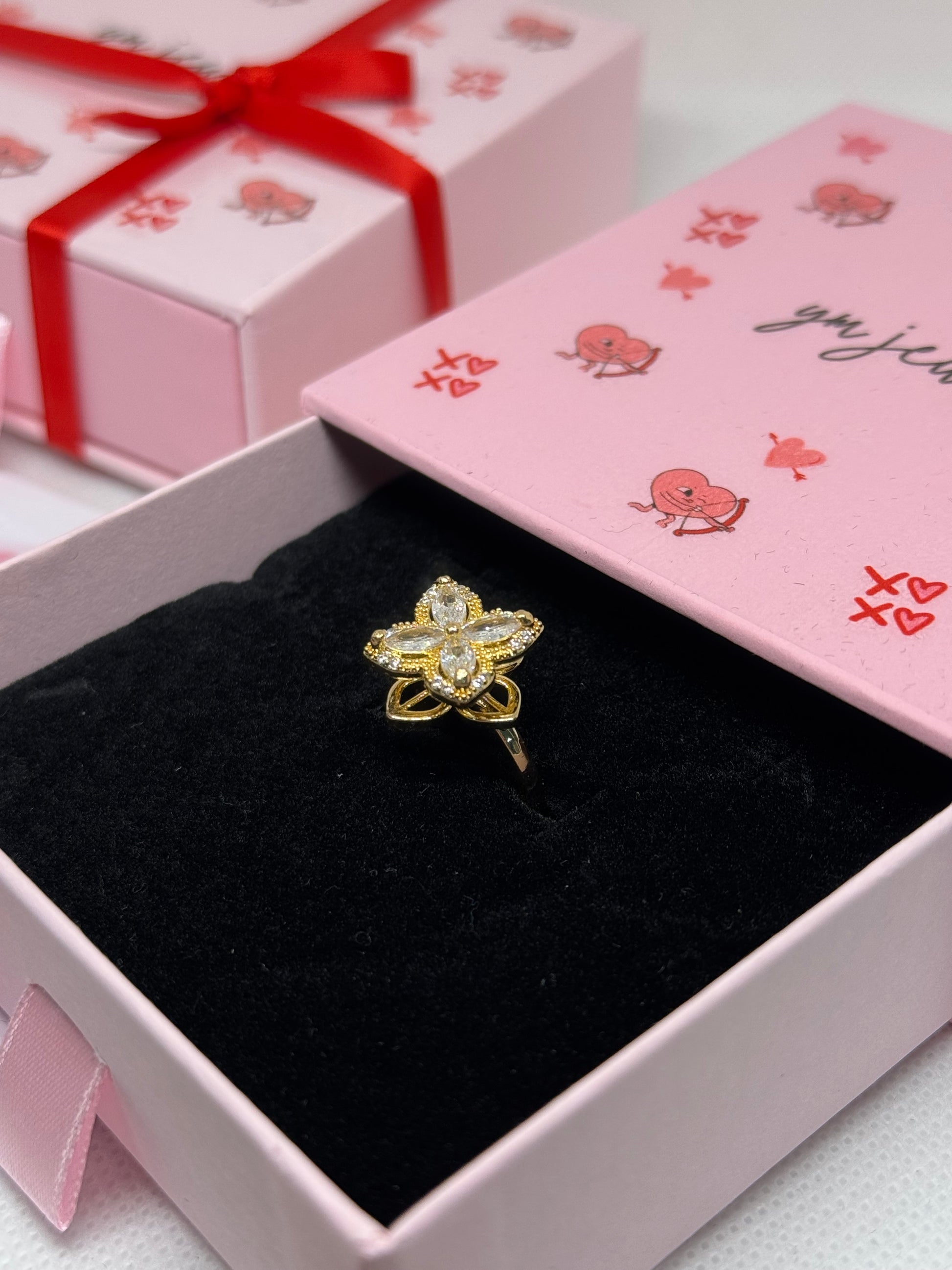 Bague Fleur Éternelle