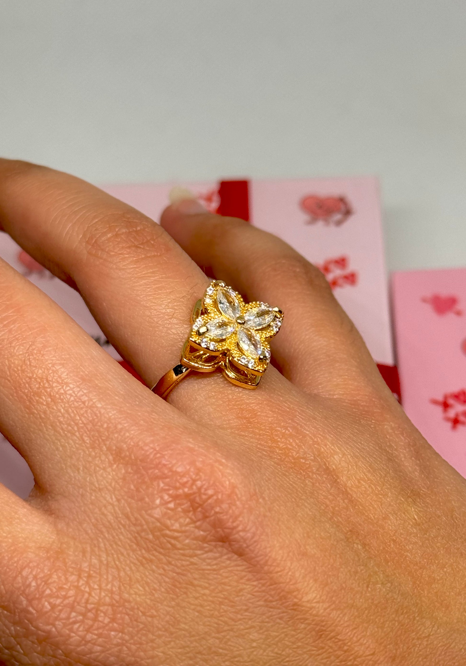 Bague Fleur Éternelle