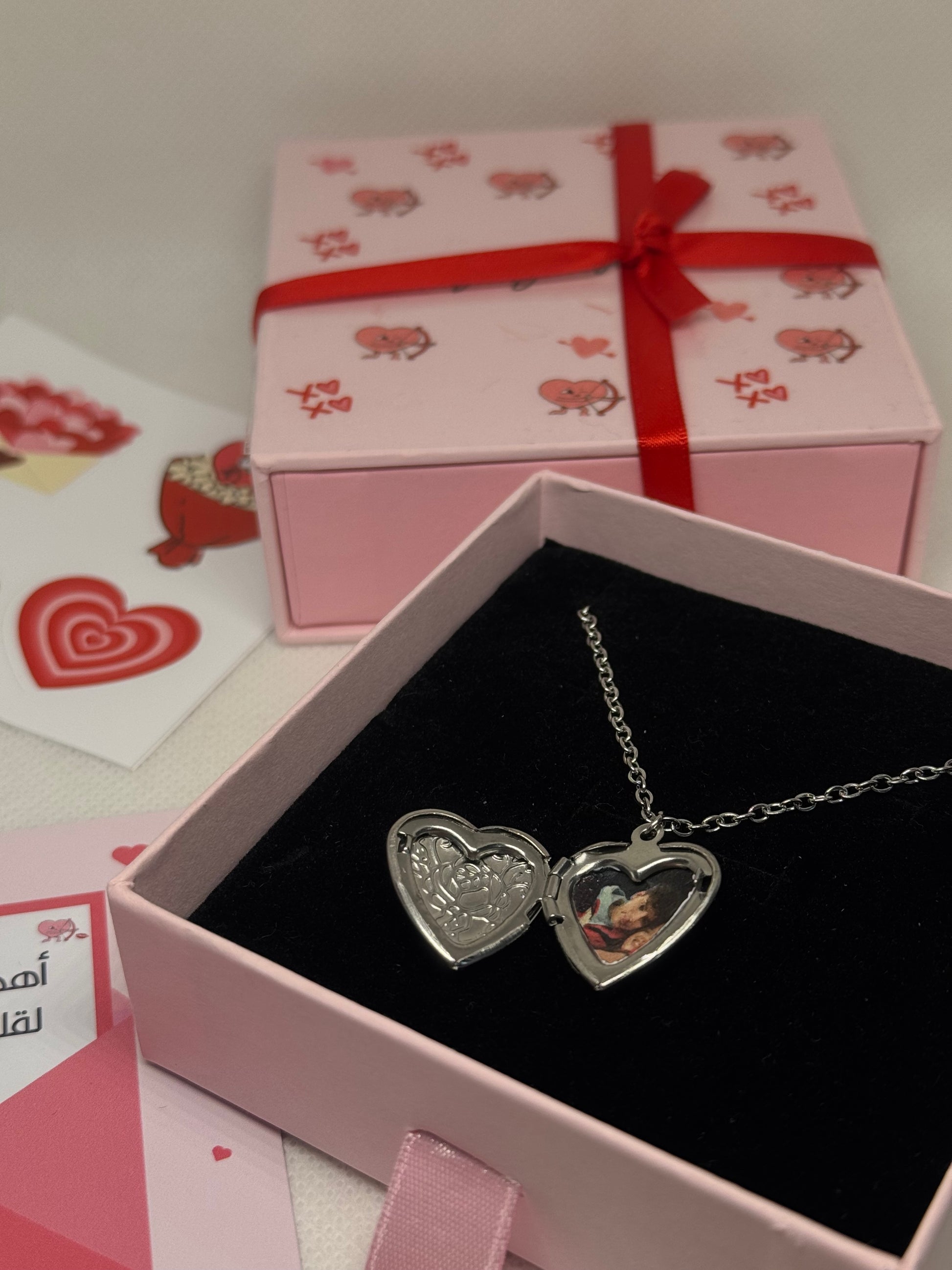 Collier Cœur Photo Personnalisé