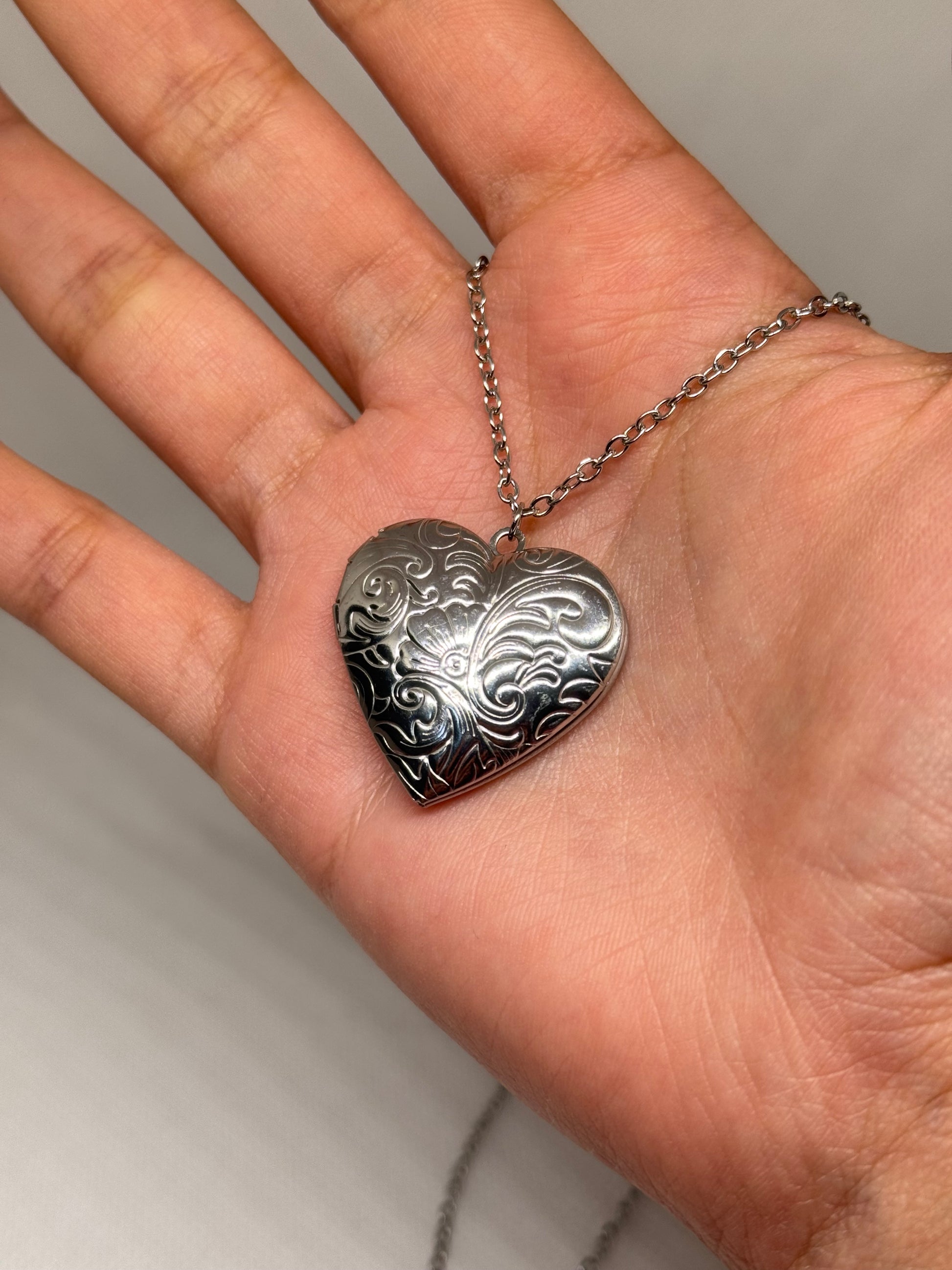 Collier Cœur Photo Personnalisé