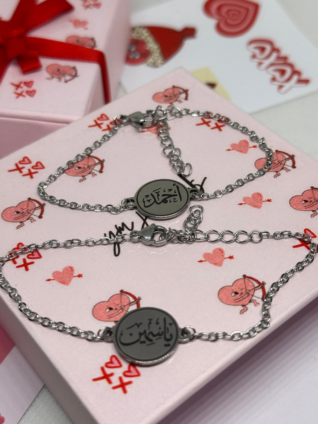 bracelets matching - بالخط العربي