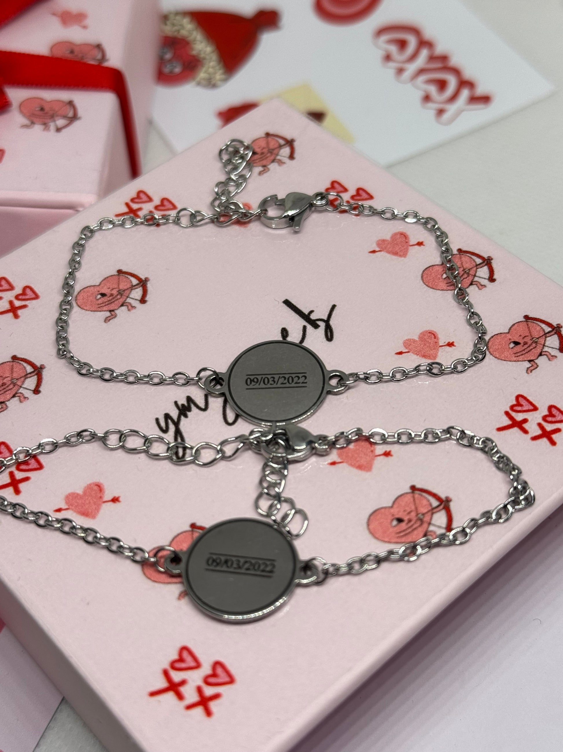 bracelets matching - بالخط العربي