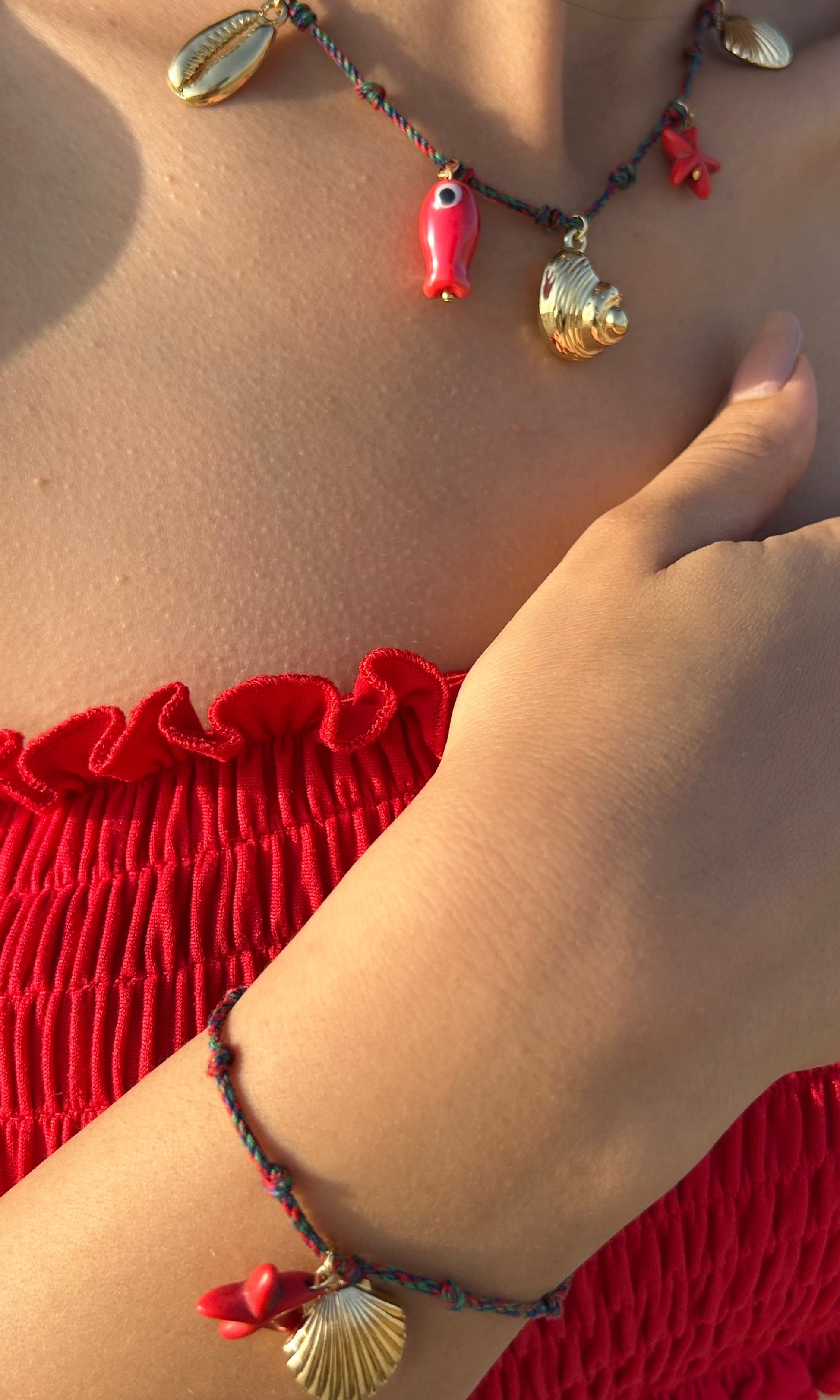 set IBIZA rouge