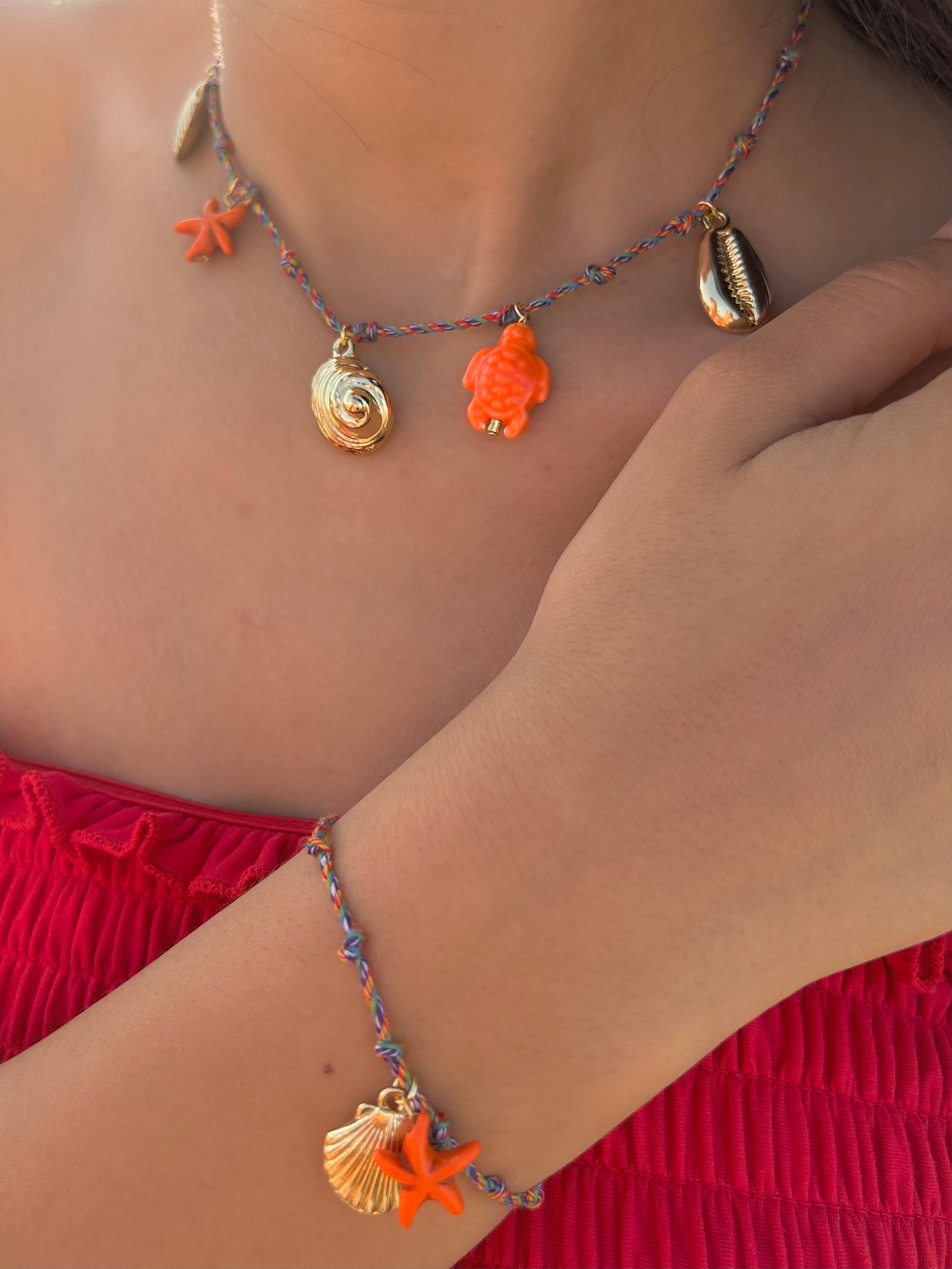 Set IBIZA Orangé