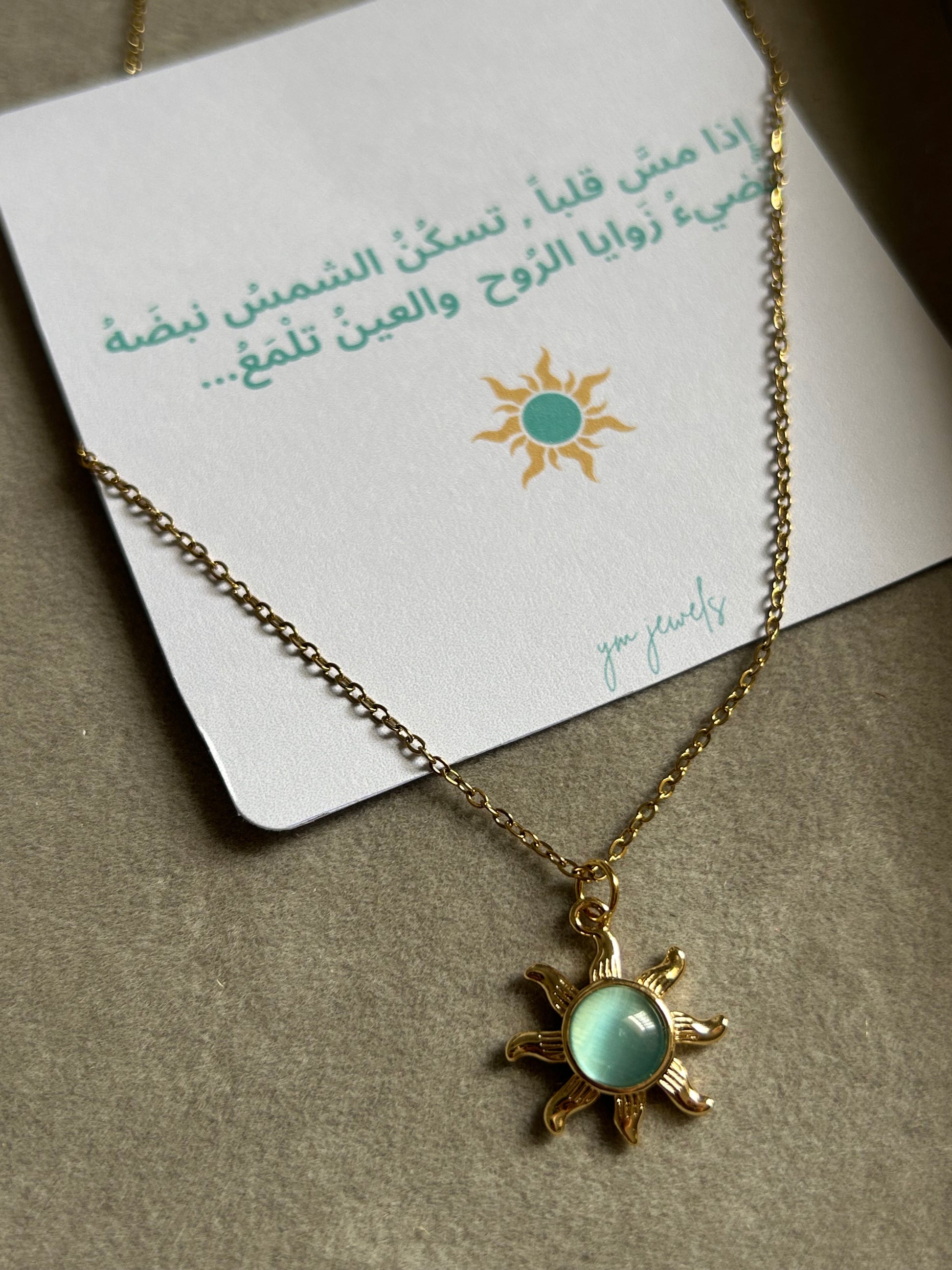 Collier Soleil Éclatant